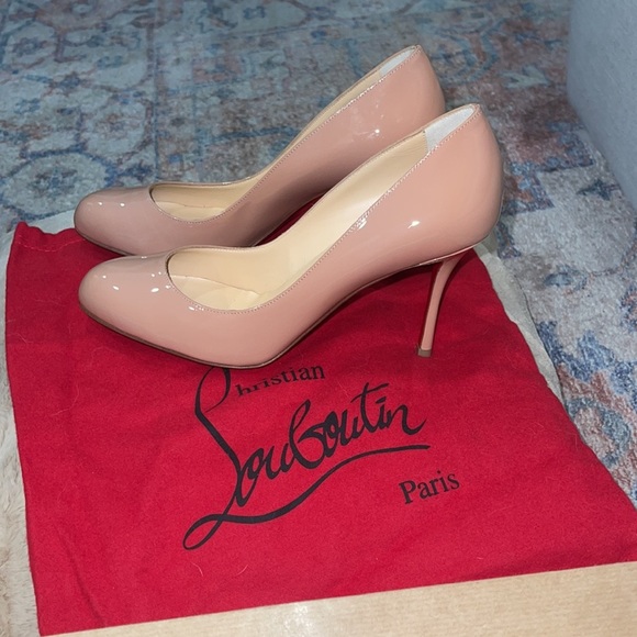 ‼️LOUBOUTIN “simple pump 70 nude patent”‼️ - Picture 3 of 6